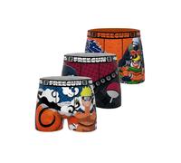 Lot de 3 boxers naruto classic orange/bleu/rouge/noir/bleu 12/14A