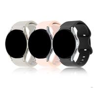 Lot de 3 Bracelets Compatibles Samsung Galaxy Watch 7/FE/6/5/4 40 44 mm, Galaxy Watch 5 Pro 45 mm, Watch 6 4 Classic 42 46 43 47 mm