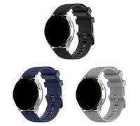 Lot de 3 bracelets de rechange étanches en silicone pour montre Polar Unite/Ignite/Pacer