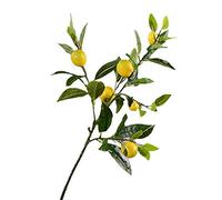 æ- Lot de 3 branches de citronnier artificielles - Décoration de maison