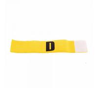 Lot de 3 brassards réglable de délégués Softee Jaune Adulte Unisex