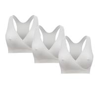 Lot de 3 brassières keep cool blanc s