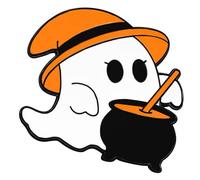 Lot de 3 broches festives en alliage en forme de citrouille - Accessoires de décoration de fête d'Halloween, taille unique, Comme décrit