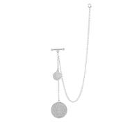 Lot de 3 broches pour homme - Doré/argenté - Accessoires de bijoux de luxe pour mariage, affaires, décontractés, One Size, Acrylique
