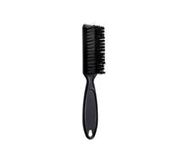 Lot de 3 brosses à cheveux souples pour coiffure, peigne à huile, brosse de coiffure, dieu masculin, brosse pour le cou, la barbe, le salon de coiffure, noir