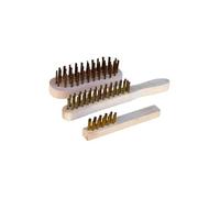 - Lot de 3 brosses à fils durs