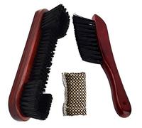 Fayvosiue Set de pinceaux pour billard et rail avec queue de billard en tissu