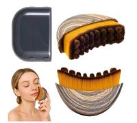 Lot de 3 Brosses de Massage Facial Lymphatique, Brosse à Lymphe Visage Douce pour Définir la Mâchoire et Contour du Visage, Drainage et Soin à Domicile