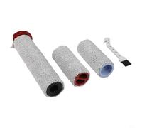 Lot de 3 brosses de nettoyage en nylon robuste de rechange faciles à installer Dyad Pro Combo Wet avec aspirateur sec - Lot de 3 brosses à rouleau Pro pour accessoires Dyson Dyad