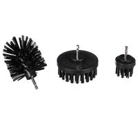 Lot de 3 brosses de Nettoyage pour perceuse de Voiture