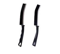 Lot de 3 brosses de nettoyage pour suceurs creux, brosse à récurer pour espace de toilette à usage domestique, salle de bain, cuisine, baignoires d'angle