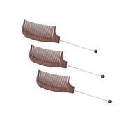 Lot de 3 brosses en polystyrène pour enfants, décoration créative, activité antidérapante, pour les soins quotidiens des cheveux, brosse à cheveux pour bébé, polystyrène