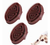 Lot de 3 brosses magnétiques Meridian avec tableau corporel, brosse de massage du ventre pour la relaxation, outil de massage complet du corps pour un usage domestique, cadeau pour tous les âges