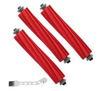Lot de 3 Brosses Principales Compatibles pour Roborock S7, S7 Max Ultra,S7 Plus, S7 MaxV, S7 Pro Ultra,Q Revo,Q7,Q7 Max,Q7 Max Plus,Q7 MaxV Ultra, Accessoires de Rechange, Brosse DuoRoller