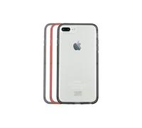 Lot de 3 Bumpers pour iPhone 6/6S/7/8 Plus Color Block Argent