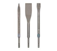 Lot de 3 burins long life SDS-plus BOSCH PRO 2607019159