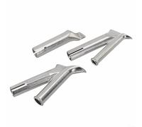 Lot de 3 buses de soudage rapides pour soudeur à air chaud en vinyle PVC plastique 5 mm en forme de Y avec design triangulaire compatible avec polyéthie en polypropylène