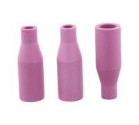 Lot de 3 buses de soudeur MIG pour consommables sans gaz 15AK MB15, pointes en céramique en faïence pour chalumeau de soudage MAG, pièces de rechange résistantes aux hautes températures