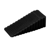 Lot de 3 butées porte sécurité en silicone, cale blocage, butée arrière anti-collision for la maison et le bureau(Black)