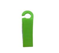 Lot de 3 butées porte sécurité en silicone, coupe-vent, cale retenue arrière, coussinet anti-collision(Green)