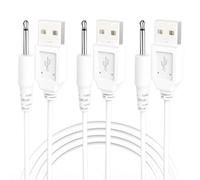 Lot de 3 câbles de charge USB DC de 2,5 mm pour charge rapide
