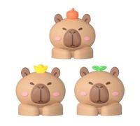 Lot de 3 câbles en forme d'animal - Clip autocollant - Organisateur de câbles - Clip de gestion des câbles - Support de câble de charge pour bureau, table de chevet - Support de câble autocollant