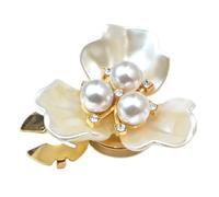 Lot de 3 cache-boutons, en forme de fleur, 35 mm, amovibles, clip pour bijoux, boutons de manchette, pour robe, costume, chemise