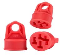 Lot de 3 cache-broches de protection contre les contacts pour batterie de vélo électrique Bosch