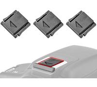 Lot de 3 cache-cache flash compatible avec Canon EOS coque protection hot shoe montage couvercle appareil photo 850D 1D 1DX M5D 6D 7D MARK I II III IV V 90D 250D 2000D 4000D 200D 77D 800D 1300D 900D