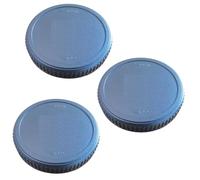 Lot de 3 cache-objectifs arrière compatibles avec objectif Olympus Micro Four Thirds et compatible avec l'objectif Panasonic M4/3