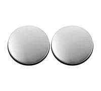 Lot De 3 Cache-Trous D'évier En Acier Inoxydable - Bouchon De Robinet Durable Pour Cuisine, Salle De Bain Et Lavabo - Installation Facile