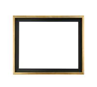 Lot de 3 cadres flottants Jerry's 3/4 Core pour toiles [12 x 16 - Noir/Or antique] - Id al pour la d coration murale de la maison, de la chambre,