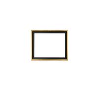 Lot de 3 cadres flottants Jerry's 3/4 Core pour toiles [18 x 24 - Noir/Or antique] - Id al pour la d coration murale de la maison, de la chambre,