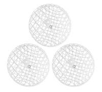 Lot de 3 cages à poules mobiles - Boules de poulet pour l'extérieur - Petites maisons et habitats pour la maison d'exercices - Protection de jardin