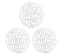 Lot de 3 cages de sécurité pour poules - Cage de sécurité sphérique pour animaux de compagnie - Cage de sécurité mobile - Cage à poulet sphérique - Cage pour poulet hamster - Cage pour pigeon Coop