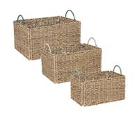 Caisse cagette Palmier x3 beige Beige