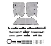 Lot De 3 Calandres De Radiateur Avec Accessoires, Grilles De Protection For Grille D'admission Avant, For Corvette C8 Z06 E-RAY 2023-2024-2025
