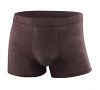 Lot de 3 caleçons boxeurs pour homme, couleur unie, respirants, fins et confortables, pour toutes les saisons et au quotidien (6XL, violet)