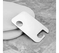 Lot de 3 cales de charnière de porte, kit de réparation de rondelle inférieure avant pour Golf 7L5831483 95553148300, ensemble d'entretoises de réglage en métal