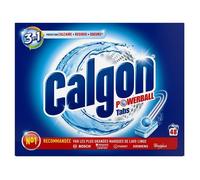 LOT DE 3 - CALGON : Powerball tabs - Pastilles 3en1 anticalcaire résidus et odeurs 48 pastilles