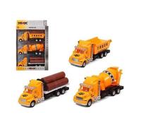 Lot De 3 Camions Des Travaux Publics Jeu Enfant