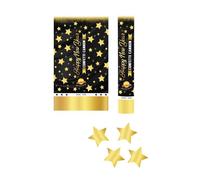 Lot de 3 canons à confettis Kabuki Happy New Year de 10,5 cm