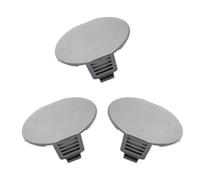 Lot de 3 capuchons de bobine de rechange compatibles avec Bosch Universal GrassCut 18-26 GrassCut 18-230/18-260, 1600A01R5J - Couvercle de bobine durable