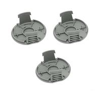 Lot de 3 capuchons de bobine de rechange pour coupe-bordure pour Bosch pour coupe-bordure EasyGrassCut 18 V-230,18 V-26,18 V-260.23.26 F016F05800