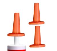 Lot de 3 capuchons de protection pour pointes de cartouche, pour outils de lissage et de finition, pour une utilisation dans la construction de cave, pour les débutants et les confirmés, pour les