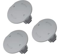 Lot de 3 capuchons de rechange pour bobine de débroussailleuse compatibles avec Bosch UniversalGrassCut 18,Universal GrassCut 18v-26,Universal GrassCut 18v-260