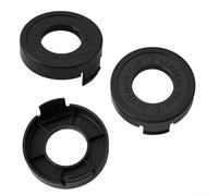 Lot de 3 capuchons de rechange pour débroussailleuse Black & Decker ST4500, couvercle de bobine compatible avec ST5000 ST1000 ST3000 ST4000, pièces de rechange pour tête de jardin