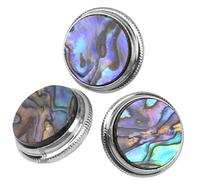 Lot de 3 capuchons de rechange pour valves de trompette Yootones, pour r paration d'instruments de musique (rayures)