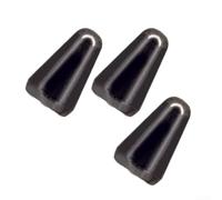 Lot de 3 capuchons d'interrupteur en cuivre pour sélecteur de micro - Embout à bascule pour modèles SG et LP Finition noire