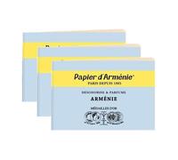 Lot de 3 Carnets de 12 feuilles de 3 lamelles parfum ARMENIE
